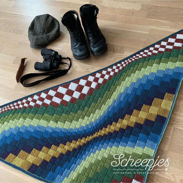 Landscapes Shawl | Scheepjes